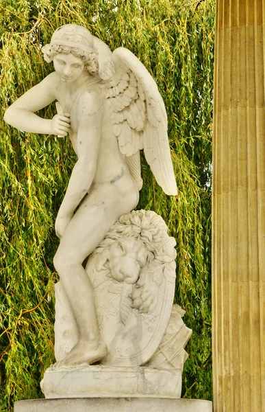 Herdade de Maria Antonieta no parc do Palácio de Versalhes — Fotografia de Stock