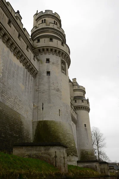 France, château historique de Pierrefonds en Picardie — Photo