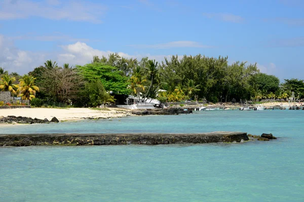 アフリカ、Mauritiu のラ ポワント Aux Canonniers の美しいエリア — ストック写真