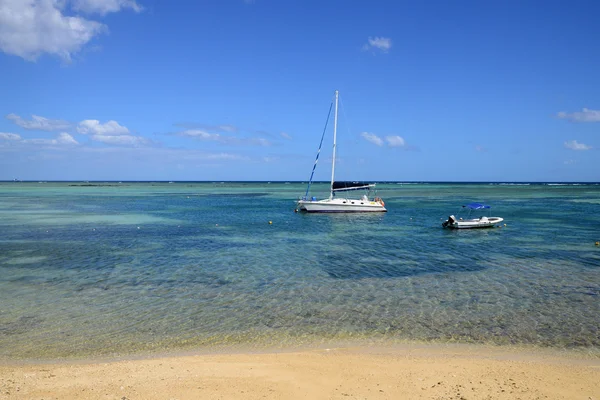 风景如画的拉普安特 aux canonniers 在毛里求斯的地方 — 图库照片