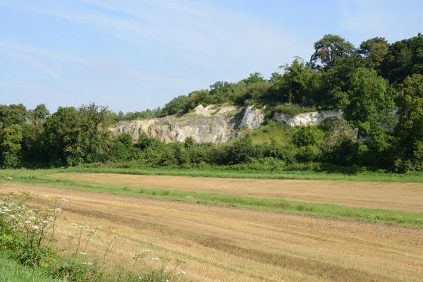 Ile de france, das malerische Dorf Vigny — Stockfoto