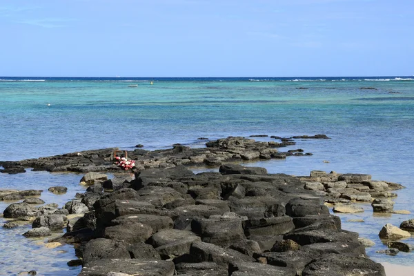 Pitoresca área de la Pointe aux canonniers em Maurício — Fotografia de Stock