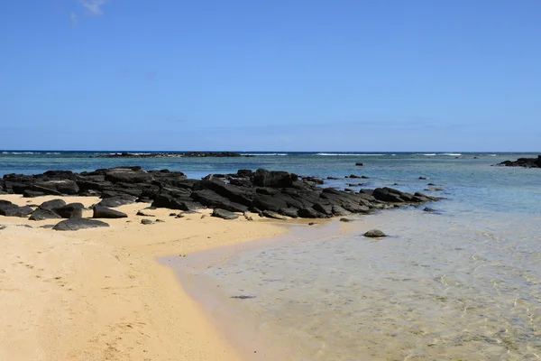 Schilderachtige gebied van la Pointe aux Hotel in Mauritius — Stockfoto