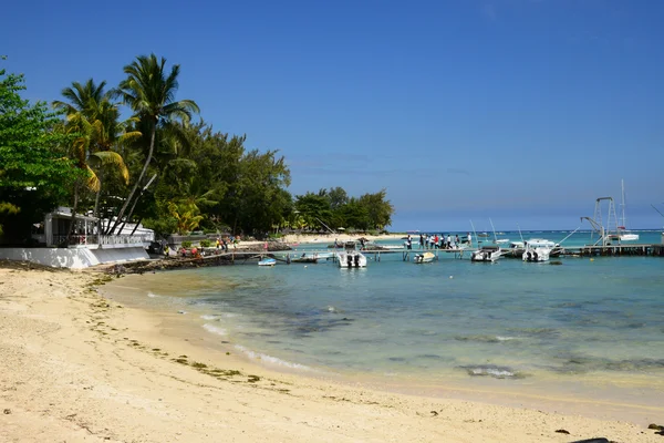 Αφρική, τη γραφική περιοχή της La Pointe Aux Canonniers σε Mauritiu — Φωτογραφία Αρχείου