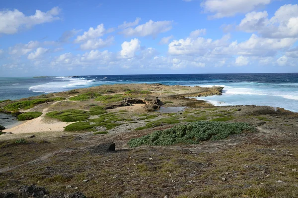 Mauritius, malerische Leuchtturminsel in der mahebourg aera — Stockfoto