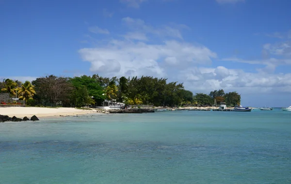 Afrika, schilderachtige gebied van La Pointe Aux Canonniers in Mauritiu — Stockfoto