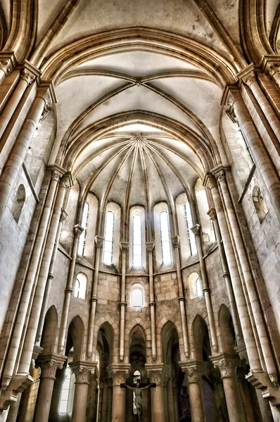 Portugiesisches, historisches und pistureskes Alkobaca-Kloster — Stockfoto