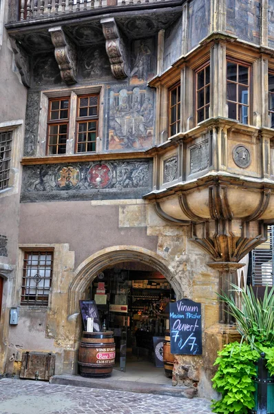 Pittoresca vecchia casa in Colmar in Alsazia — Foto Stock