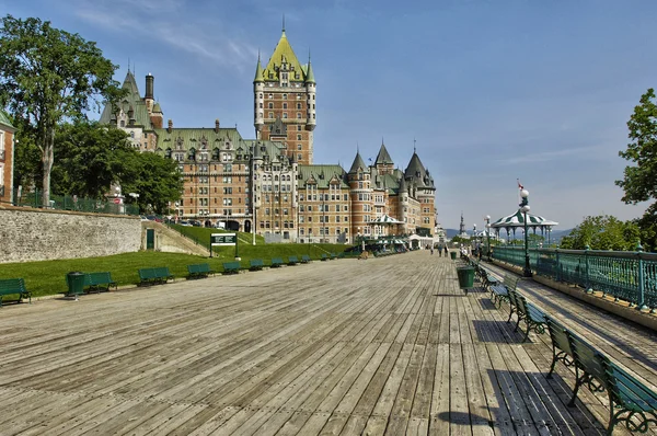 Canada, Chateau Frontenac in the city of Quebec — Stock Photo, Image