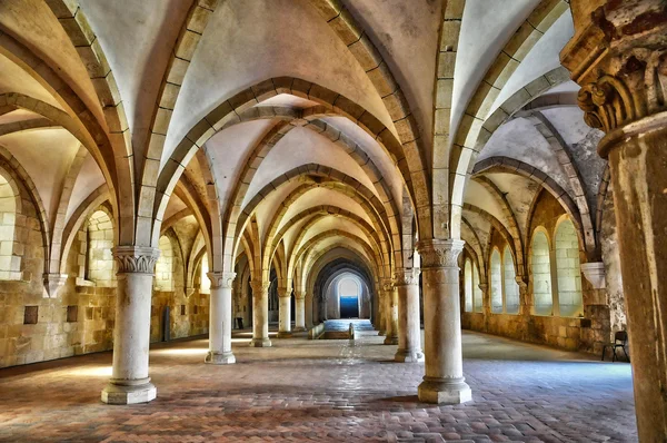 Portugal, historisk og pisturesk Alcobaca kloster - Stock-foto