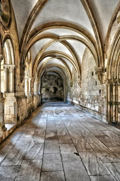 포르투갈, 역사 및 pisturesque Alcobaca 수도원 — 스톡 사진