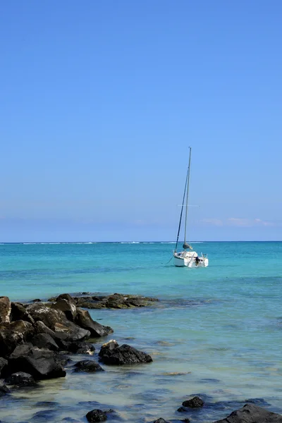 Afrika, malerische gegend von la pointe aux canonniers in mauritiu — Stockfoto