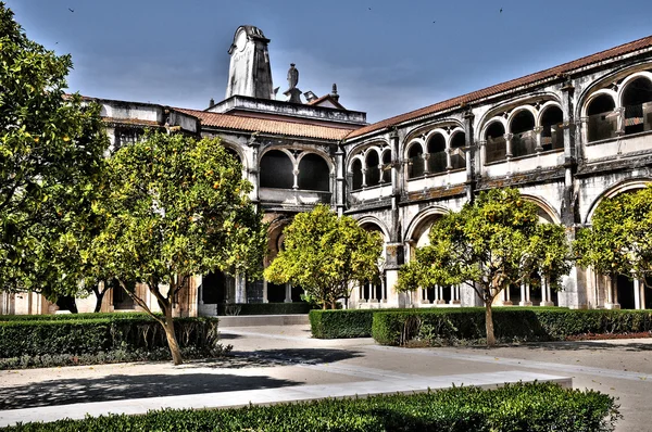 葡萄牙，历史和 pisturesque 阿尔科巴萨修道院 — 图库照片