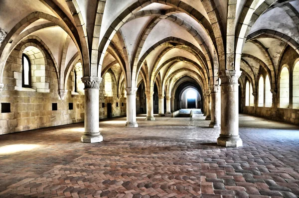 Portugal , historical and pisturesque  Alcobaca monastery — Stock Photo, Image