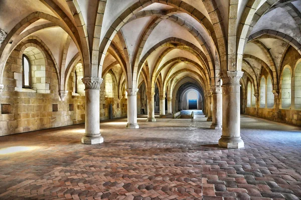 Portugal, monasterio histórico y pisturesco de Alcobaca —  Fotos de Stock