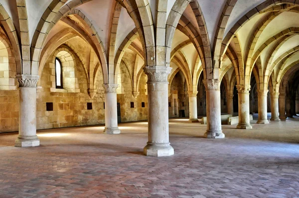 Portugal , historical and pisturesque  Alcobaca monastery — Stock Photo, Image