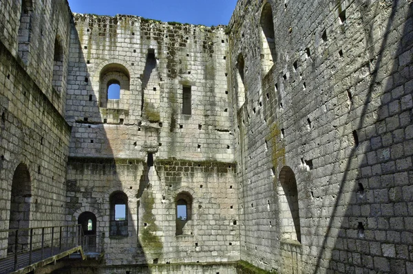 法国，城堡的洛什在德尔 et 卢瓦尔 — 图库照片