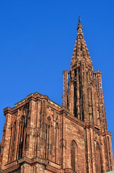 Francia, catedral de Estrasburgo en Alsacia — Foto de Stock