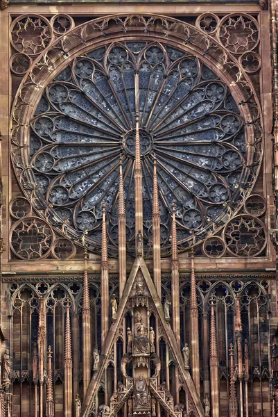 France, cathedral of Strasbourg in Alsace — Stock Photo, Image