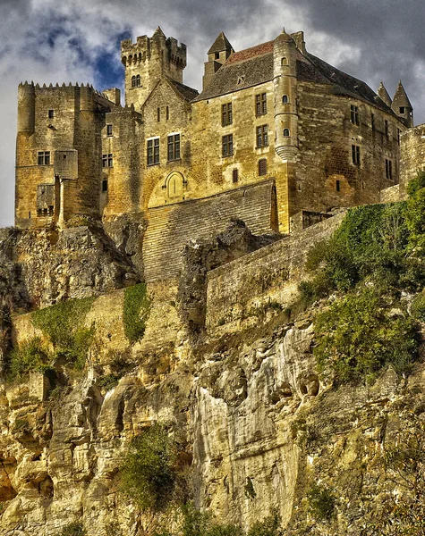 France, the middle age castle of Beynac — Stock Photo, Image