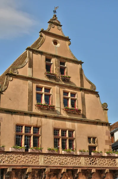 Frankreich, malerische Altstadt von Molsheim — Stockfoto