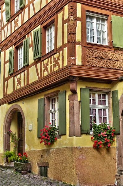 France, the small village of Kaysersberg in Alsace — Stock Photo, Image