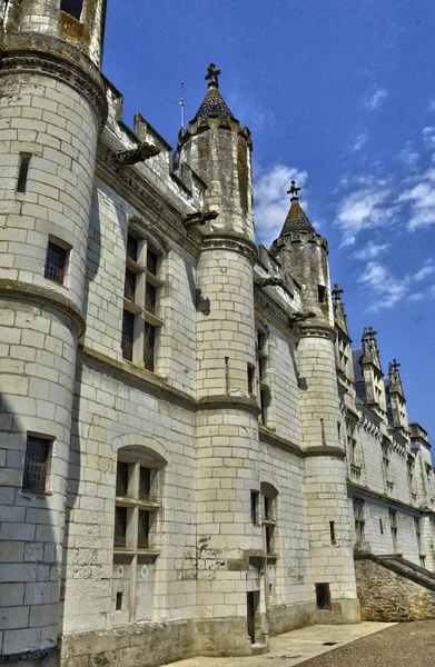 Замок Лош в Ендр і Луара — стокове фото