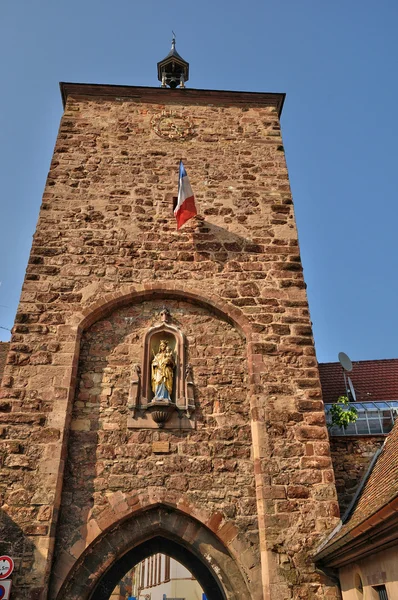 Francia, pintoresca ciudad vieja de Molsheim —  Fotos de Stock