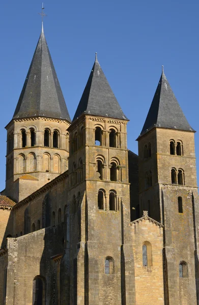 Saone et Loire, la pittoresca città di Paray le Monial — Foto Stock