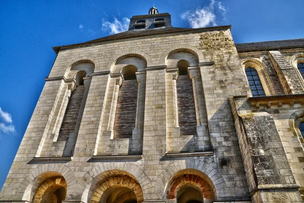 Picturesque city of Saint Benoit sur Loire in Val de Loire — Stock Photo, Image