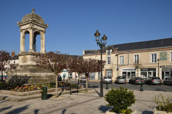 Pittoreska staden briare i loiret — Stockfoto