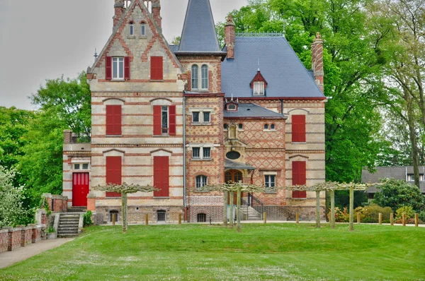 Fransa, yvelines, les mureaux bouvaist manor — Stok fotoğraf