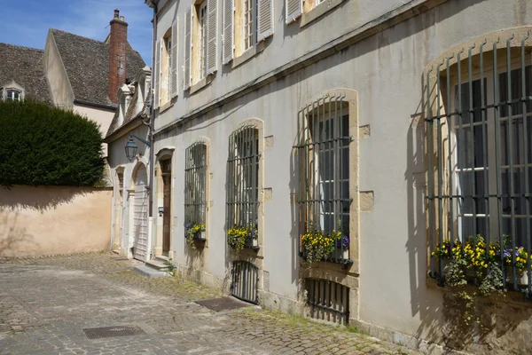 França, antiga e pitoresca cidade de Beaune — Fotografia de Stock