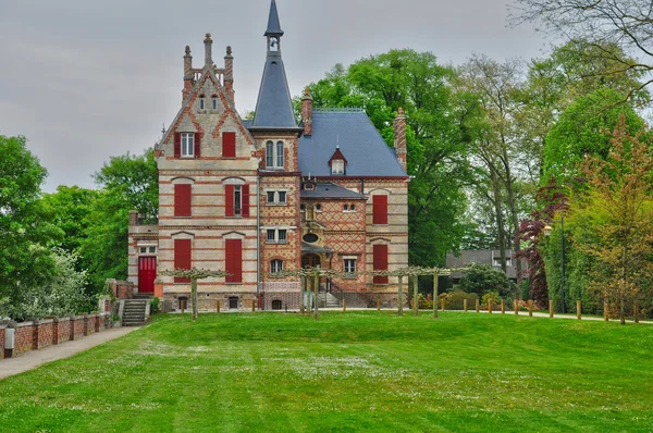 Fransa, yvelines, les mureaux bouvaist manor — Stok fotoğraf