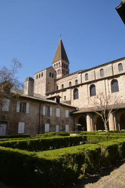 Bourgogne, malebného města tournus v saone et loire — Stock fotografie