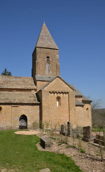 Bourgogne, el pintoresco pueblo de Brancion en saone et loire — Foto de Stock