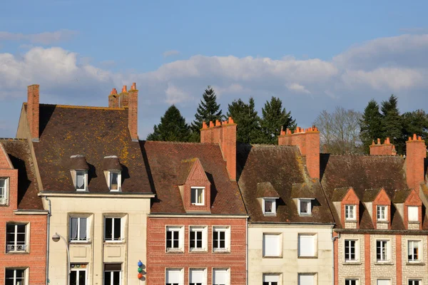 Pintoresca ciudad de Gien en Loiret — Foto de Stock