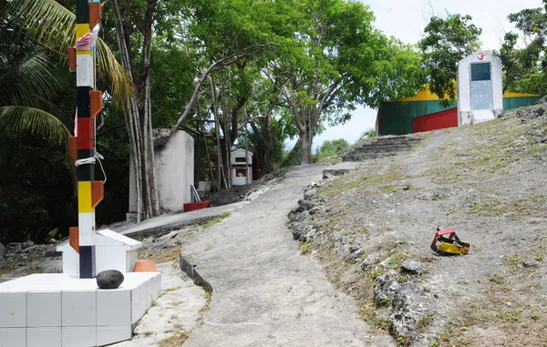 Hint Tapınağı port louis guadeloupe — Stok fotoğraf