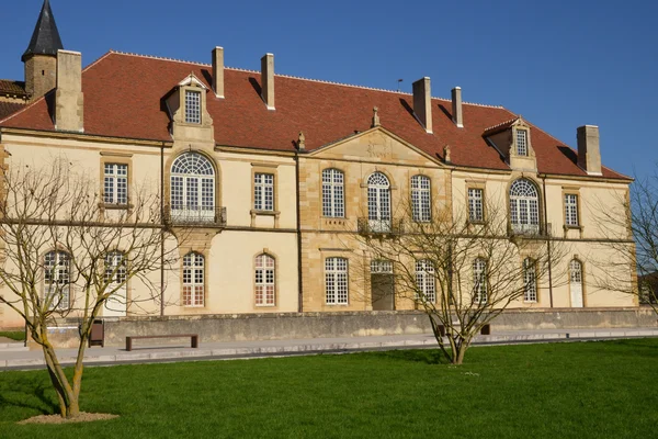 Saone et Loire, γραφικής πόλης σας καλωσορίζει καθ le Monial — Φωτογραφία Αρχείου