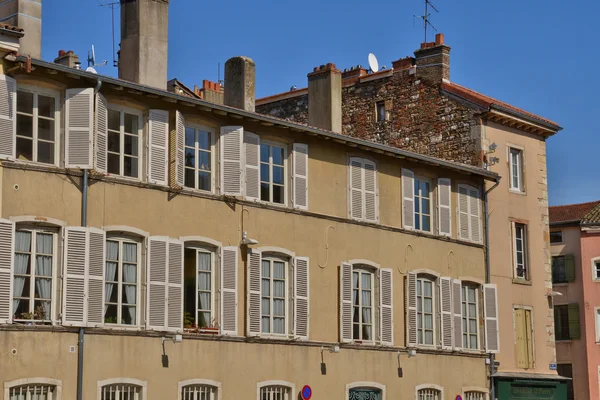 Frankrijk, schilderachtige stad van Macon in Saone et Loire — Stockfoto