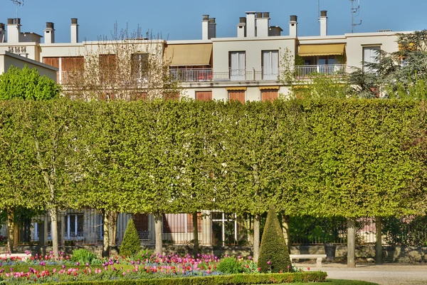 Francia, el pintoresco parque del castillo de Saint Germain en Laye — Foto de Stock