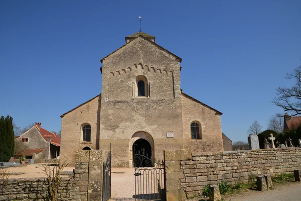 Bourgogne, satul pitoresc Chapaize din Saone et Loire — Fotografie, imagine de stoc