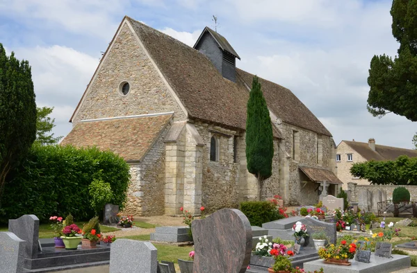Ile de France, picturesque village of Hargeville — Stock Photo, Image