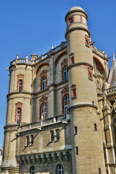 Ile de France, das malerische Schloss von Saint Germain en Laye — Stockfoto