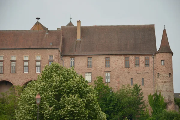 Bas rhin, die malerische Stadt Saverne im Elsass — Stockfoto