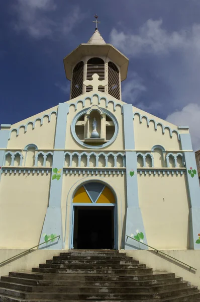 Picturesque church of Riviere Pilote in Martinique — Stock Photo, Image