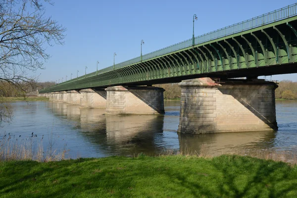 Cidade pitoresca de Briare em Loiret — Fotografia de Stock