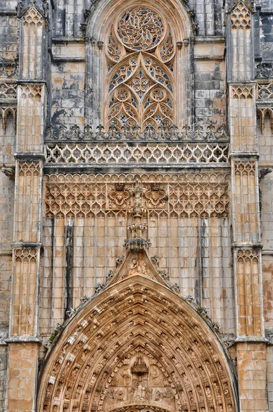 Monasterio histórico de Batalha en Portugal — Foto de Stock