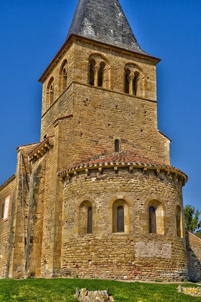 Francia, pittoresco villaggio di Baugy in Saone et Loire — Foto Stock