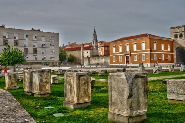 Croazia, pittoresca città di Zara nei Balcani — Foto Stock